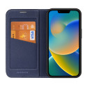 Pouzdro Dux Ducis Skin X2 pro iPhone 14 Plus – modrá