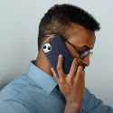 Pouzdro Dux Ducis Skin X2 pro iPhone 14 Plus – modrá