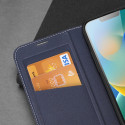 Pouzdro Dux Ducis Skin X2 pro iPhone 14 Plus – modrá