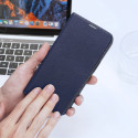 Pouzdro Dux Ducis Skin X2 pro iPhone 14 Plus – modrá