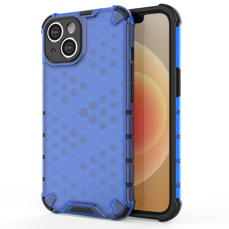 Kryt Hurtel HONEYCOMB pro iPhone 14 - modrý