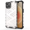Kryt Hurtel Honeycomb CASE pro iPhone 14 transparentní