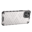 Kryt Hurtel HONEYCOMB pro iPhone 14 Plus - transparentní