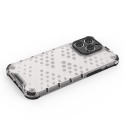 Hurtel HONEYCOMB kryt pro iPhone 14 Pro transparent