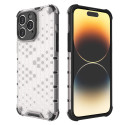 Hurtel HONEYCOMB kryt pro iPhone 14 Pro transparent