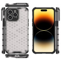 Hurtel HONEYCOMB kryt pro iPhone 14 Pro transparent