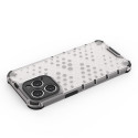 Kryt Hurtel HONEYCOMB pro iPhone 14 Pro Max - modrá