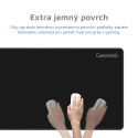 GEARLAB Desk Pad XXL - Velká podložka pod myš a notebook 90 x 40 cm, černá