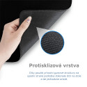 GEARLAB Desk Pad XXL - Velká podložka pod myš a notebook 90 x 40 cm, černá
