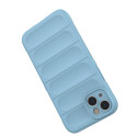 Kryt Hurtel Magic Shield Case pro iPhone 14 Plus - světle modrý