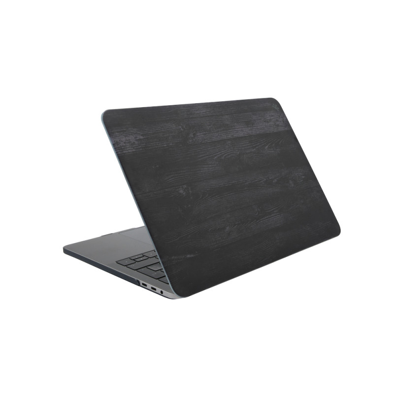 GECKO Clip On Kompletní kryt pro MacBook Pro 13" (INTEL, 2018-20), dekor černého dřeva