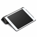 AG PREMIUM Tri-Fold Leather Obal pro iPad 10,2" (7/8/9 gen.) s tvrdými zády, černý
