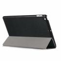 AG PREMIUM Tri-Fold Leather Obal pro iPad 10,2" (7/8/9 gen.) s tvrdými zády, černý