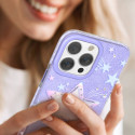 Kryt Kingxbar HEART STAR pro iPhone 14 Plus - fialová star