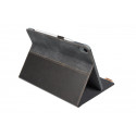 GECKO ColorTwist Designový jeans obal pro iPad Air 10,9" (2020/22), černo-šedý