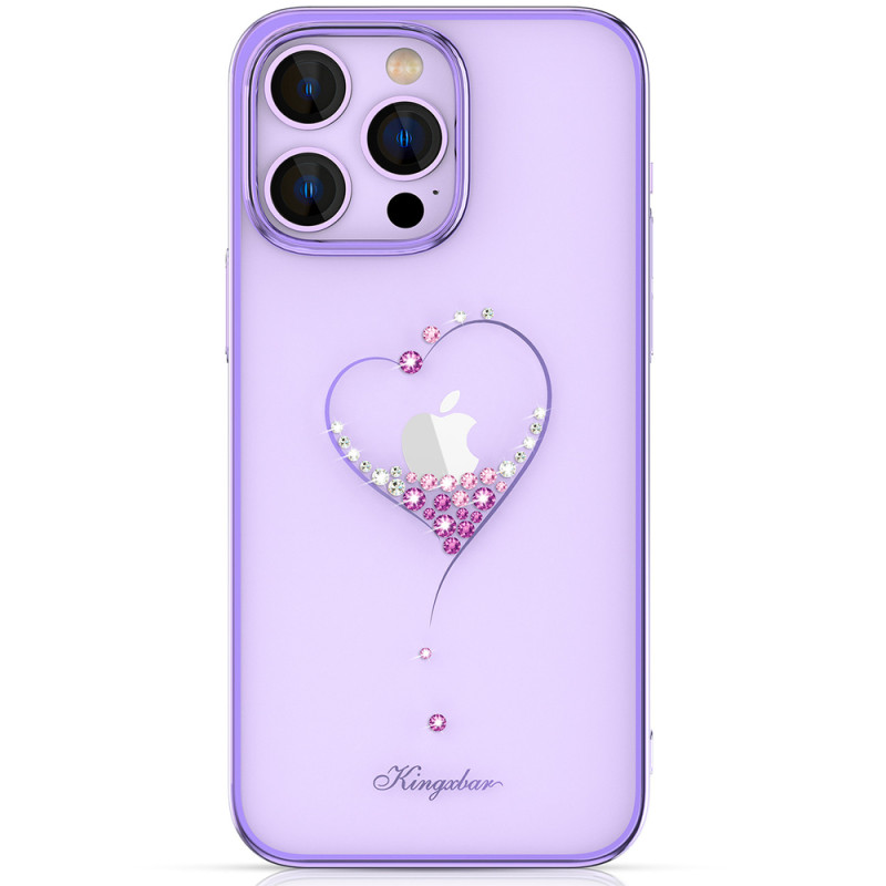 Kryt Kingxbar WISH SERIES pro iPhone 14 Plus - fialová