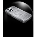 Kryt Kingxbar PQY Go Out pro iPhone 14 MagSafe - stříbrná