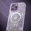 Kryt Kingxbar PQY Geek Series pro iPhone 14 Pro - zlatá