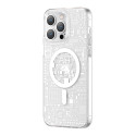 Kryt Kingxbar PQY GEEK SERIES iPhone 14 Pro – stříbrná