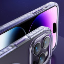 Kryt Kingxbar PQY ICE CRYSTAL iPhone 14 MagSafe - šedý