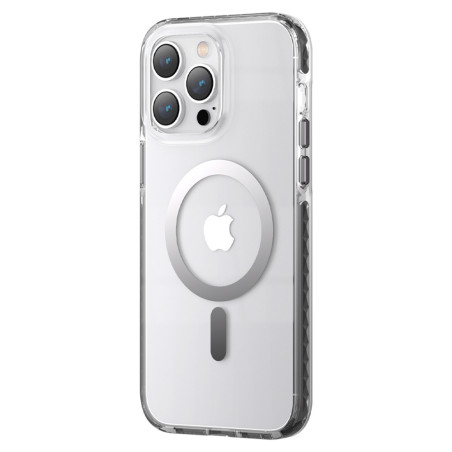 Kryt Kingxbar PQY Ice Crystal iPhone 14 Pro šedý