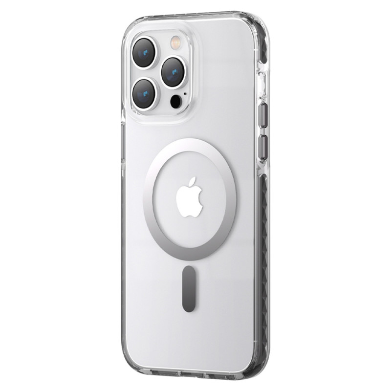 Kryt Kingxbar PQY Ice Crystal Series pro iPhone 14 Plus - šedá