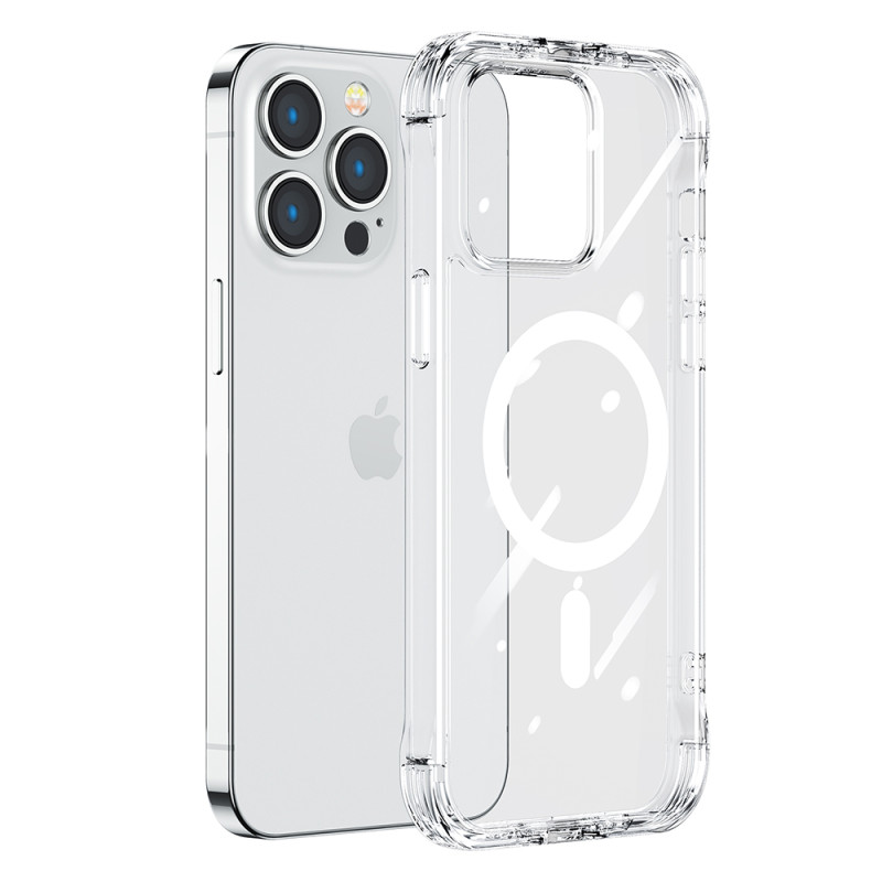 Kryt Joyroom DEFENDER Magnetic Case pro iPhone 14 Plus - průhledný