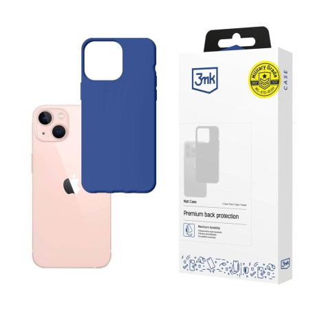 Kryt 3mk Matt Case pro iPhone 14 - modrý