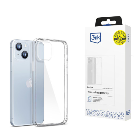 Kryt 3mk CLEAR CASE pro iPhone 14 - transparentní