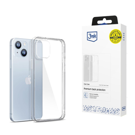 Kryt 3mk CLEAR CASE pro iPhone 14 Plus - transparent