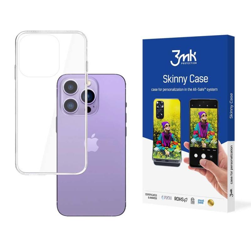 Kryt 3mk SKINNY CASE pro iPhone 14 Pro Max - transparentní