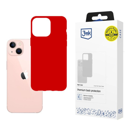 Kryt 3mk Matt Case iPhone 14 Plus červený