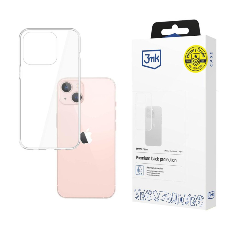 Kryt 3mk Armor Case pro iPhone 14 - transparent