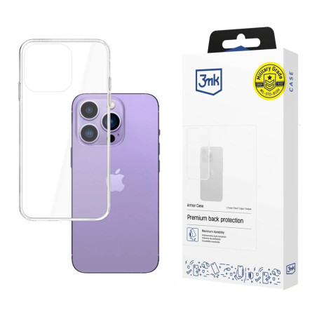 Kryt 3mk ARMOR CASE pro iPhone 14 Pro Max – transparentní