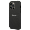 Kryt Guess SAFFIANO STRAP pro iPhone 14 Pro - černý