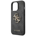 Kryt Guess 4G Big Metal Logo pro iPhone 14 Pro Max - šedý