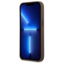 Kryt Guess 4G Big Metal Logo pro iPhone 14 Pro - hnědý