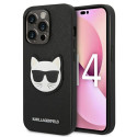 Kryt Karl Lagerfeld SAFFIANO CHOUPETTE iPhone 14 Pro černý