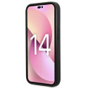 Kryt Karl Lagerfeld Saffiano Choupette pro iPhone 14 Pro Max černý