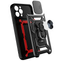 Kryt Hurtel Hybrid Armor Camshield iPhone 14 Plus - černý
