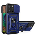 Kryt Hurtel Hybrid Armor Camshield pro iPhone 14 Pro modrý