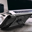 Kryt Hurtel Hybrid Armor Camshield pro iPhone 14 Pro modrý