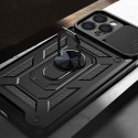 Kryt Hurtel Hybrid Armor Camshield pro iPhone 14 Pro modrý