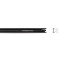 GECKO Easy-Click Cover Kožený obal pro iPad Pro 12,9" (2020), černý