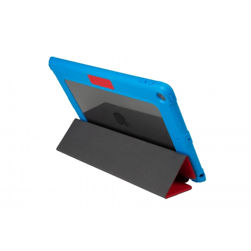 GECKO Hero Cover Dětský superodolný obal pro iPad 10,2" (7/8/9 gen.) s fólií na displej, červeno-modrý