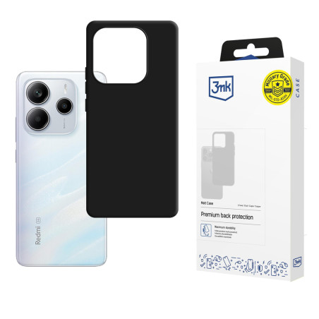 Kryt 3mk MATT CASE pro Redmi Note 14 5G – černá