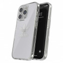 Kryt Adidas ORIGINALS Trefoil pro iPhone 14 Pro – transparentní