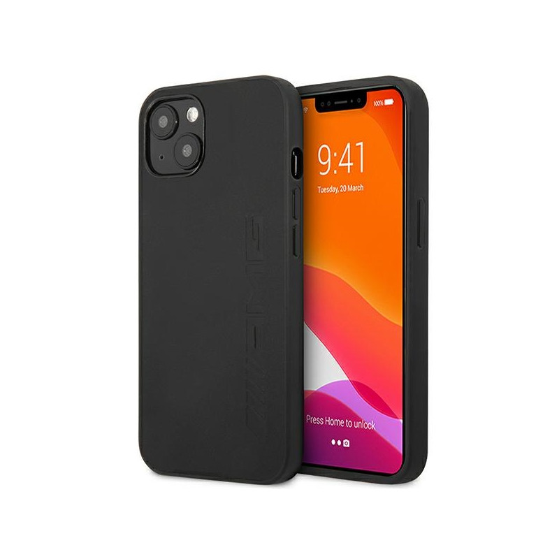 Kryt AMG Mercedes-AMG AMHCP14SDOLBK pro iPhone 14 - black