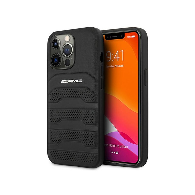 Kryt Mercedes AMHCP14XGSEBK pro iPhone 14 Pro Max - černý