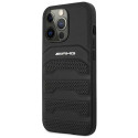 Kryt Mercedes AMG Debossed Lines iPhone 14 Pro Max černý